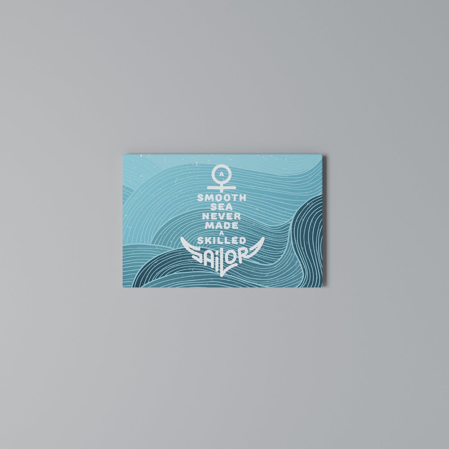 SKILLED SAILOR Horizontal Canvas Print
