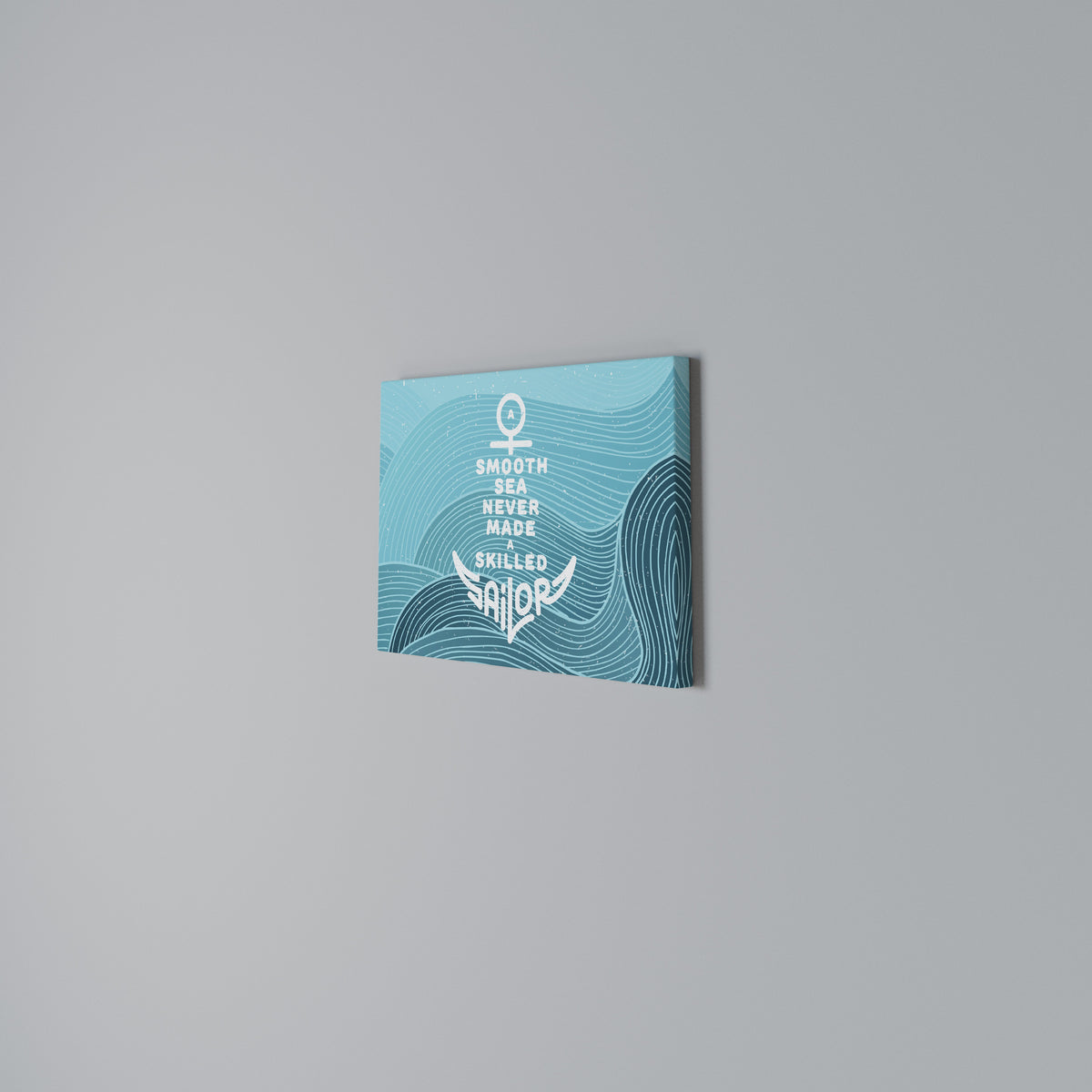 SKILLED SAILOR Horizontal Canvas Print