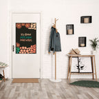 FRED INOM DIG, vertikal poster med självhäftande text