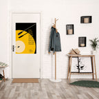 MUSIK - INGEN SMÄRTA Vertikal affisch med självhäftande text