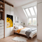 MUSIK - INGEN SMÄRTA Vertikal affisch med självhäftande text