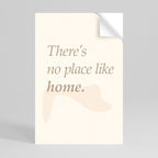 COMFORT ZONE vertikal poster med självhäftande folie