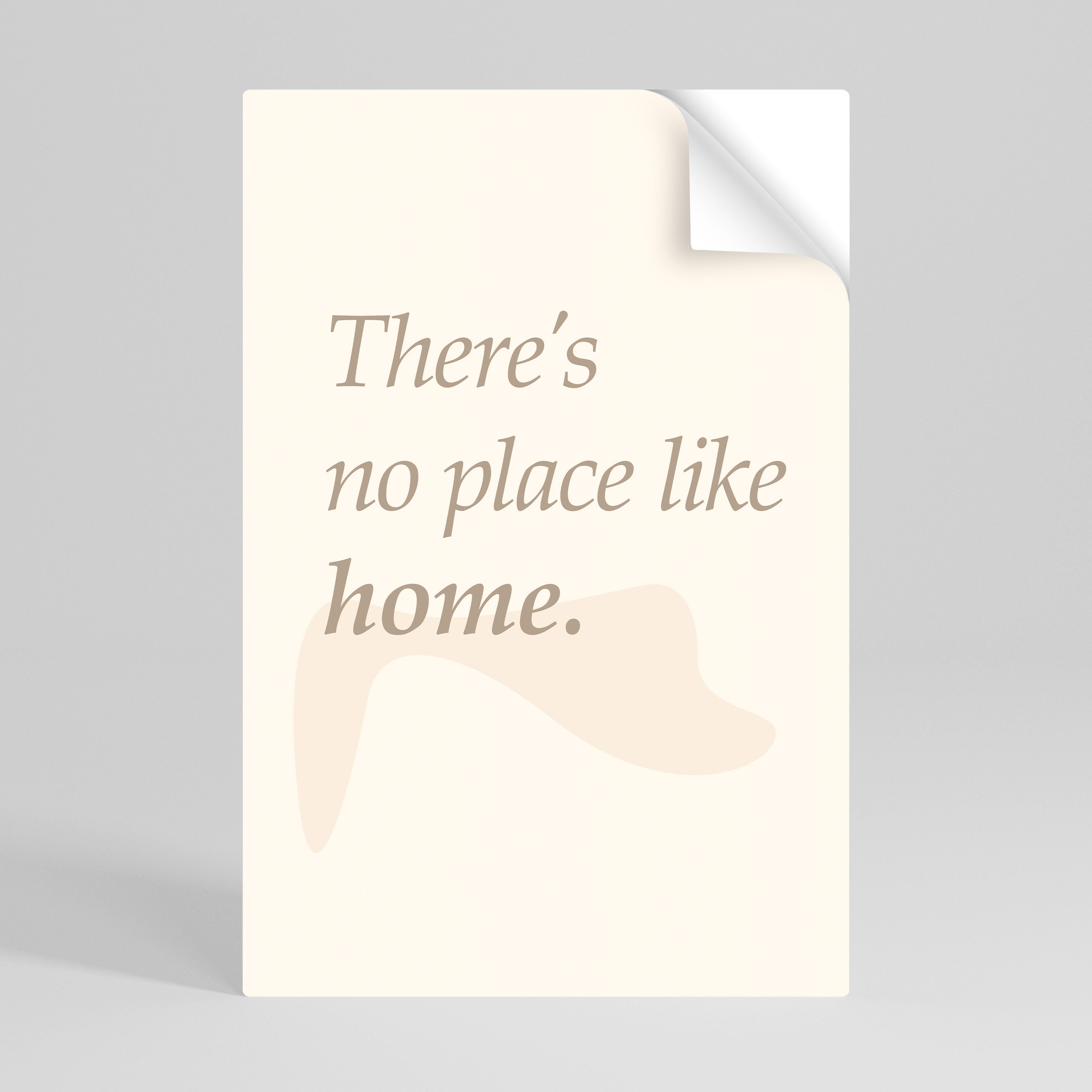 COMFORT ZONE Självhäftande Vertikal Poster