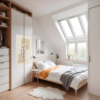 KÄRLEK I FORM Vertikal Poster med självhäftande text