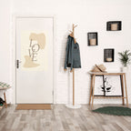 KÄRLEK I FORM Vertikal Poster med självhäftande text