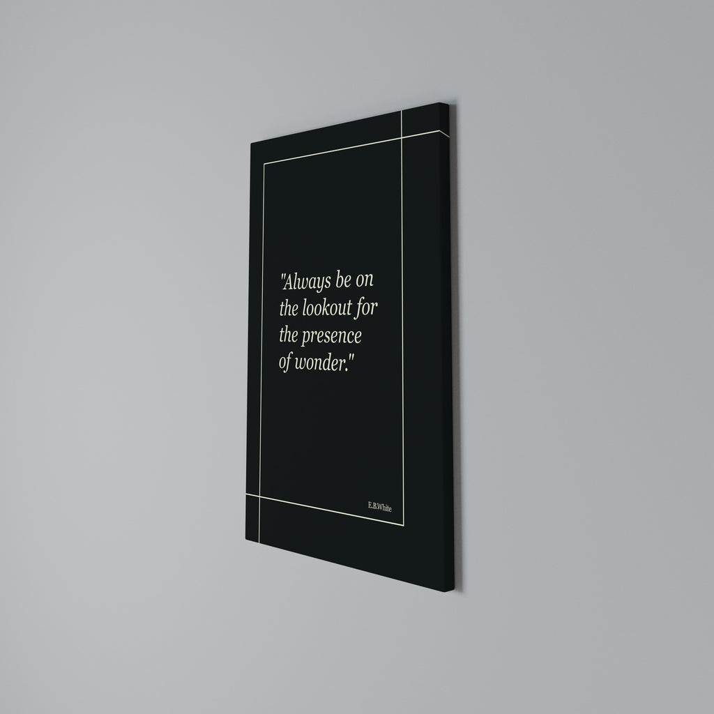 WONDERS UNVEILED Vertical Canvas Print