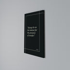 WONDERS UNVEILED Vertical Canvas Print