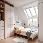 MINIMALISTISK MANTRA Vertikal Poster med självhäftande motiv