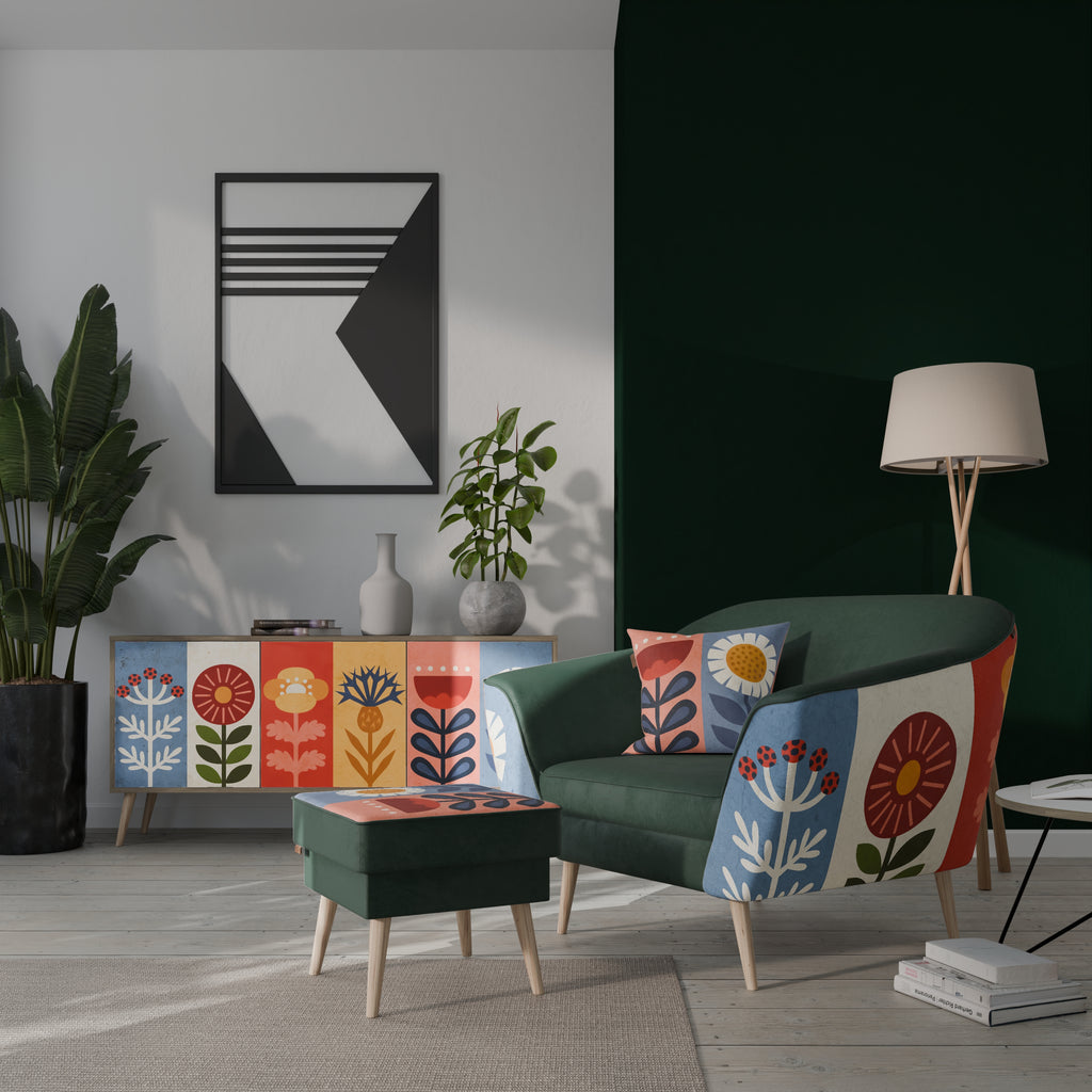 SCANDIC FLOWERET AURORA Fåtölj