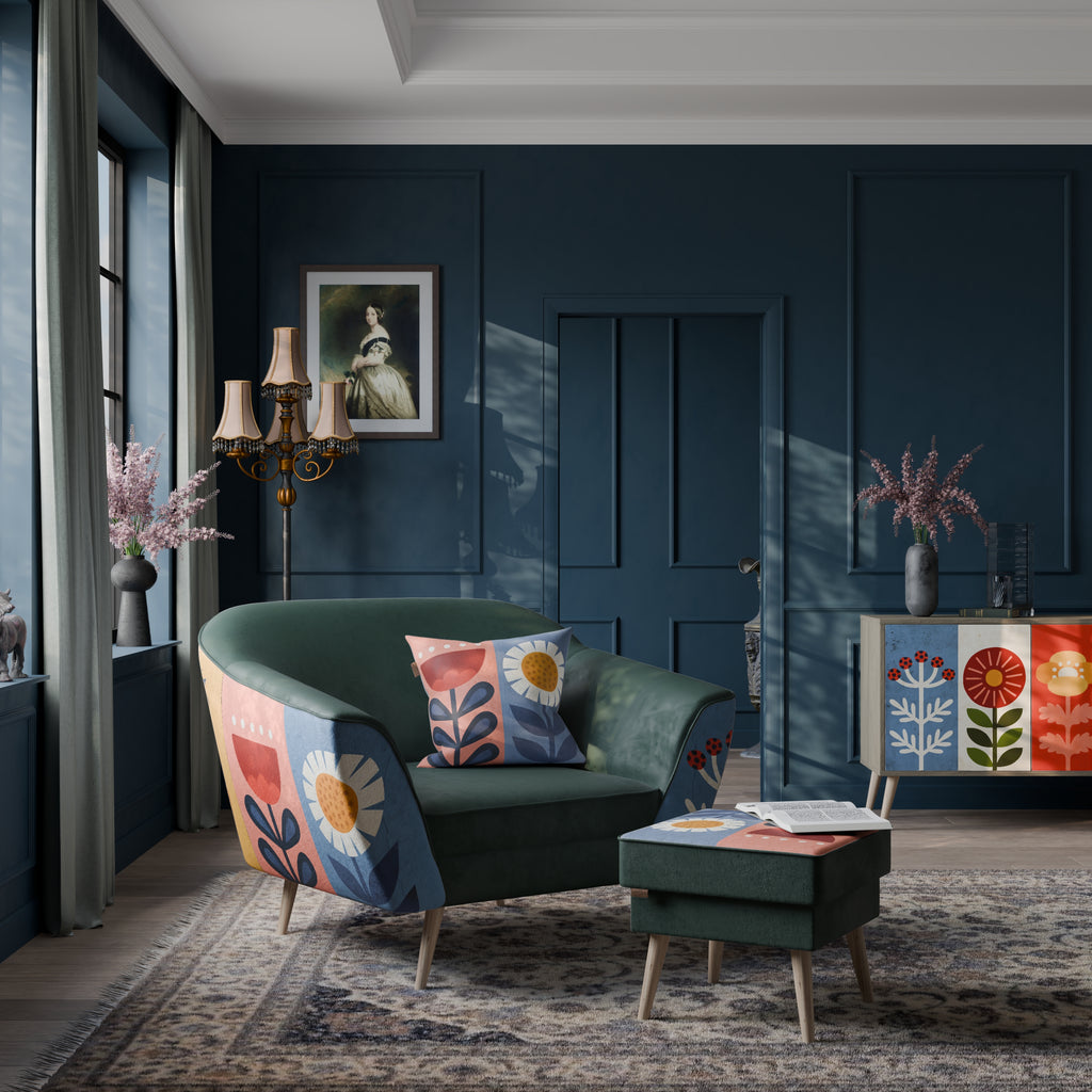 SCANDIC FLOWERET AURORA Fåtölj