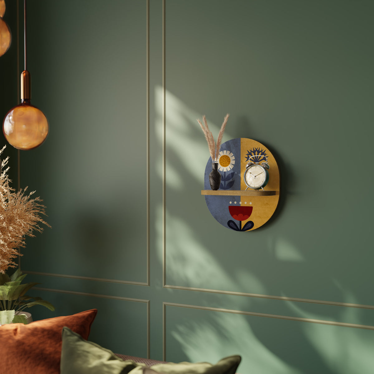 SCANDIC FLORET Dekorationshylla