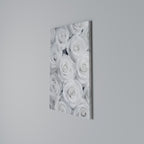 ELEGANCE IN WHITE Vertical Canvas Print