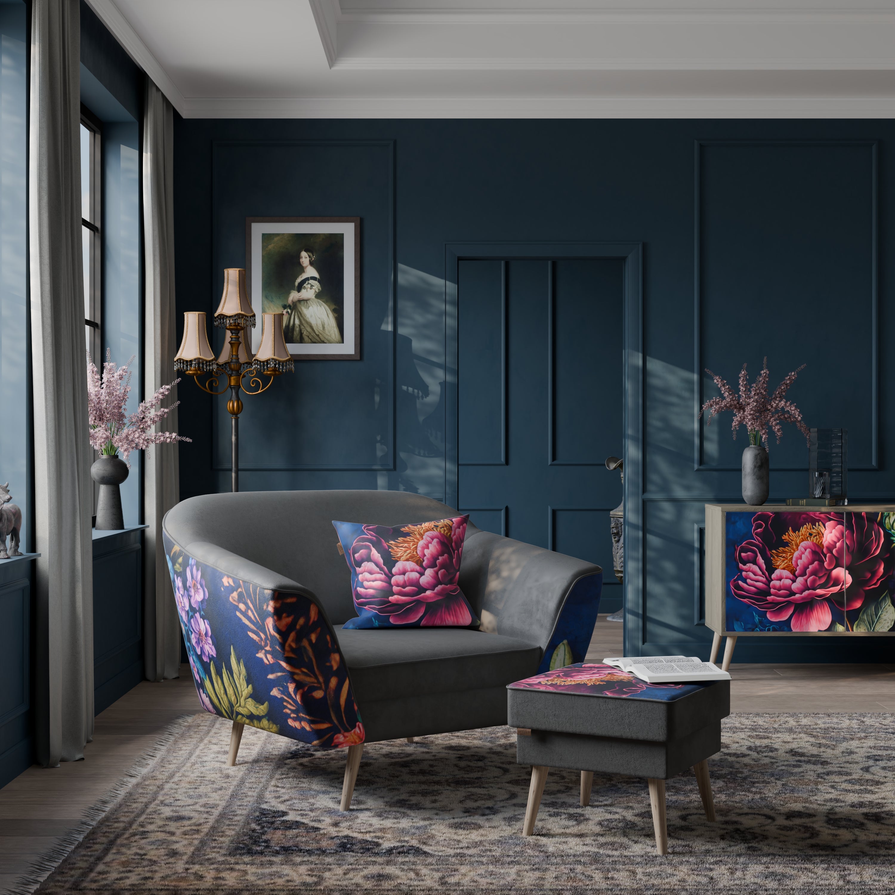 BLOOMING ELEGANCE AURORA Armchair