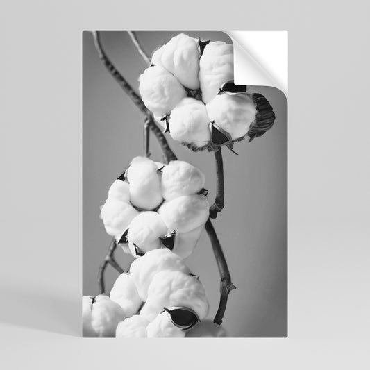 COTTON DREAMSCAPE vertikal poster med självhäftande tryck