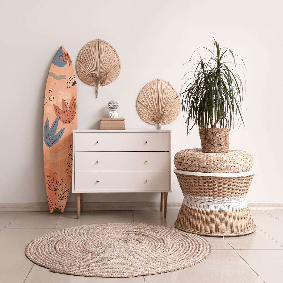 PASTEL DESTINY Surfboard Decorative Panel