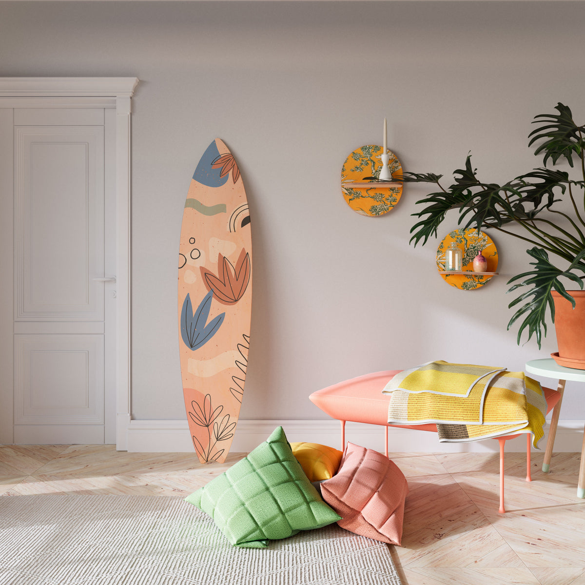 PASTEL DESTINY Surfboard Decorative Panel
