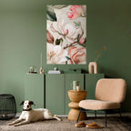 FLORAL GRACE Peel and Stick Vertical Poster