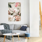 FLORAL GRACE Peel and Stick Vertical Poster