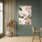 FLORAL GRACE Peel and Stick Vertical Poster