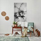 MONOCHROME COTTON DREAMS Peel and Stick Vertical Poster