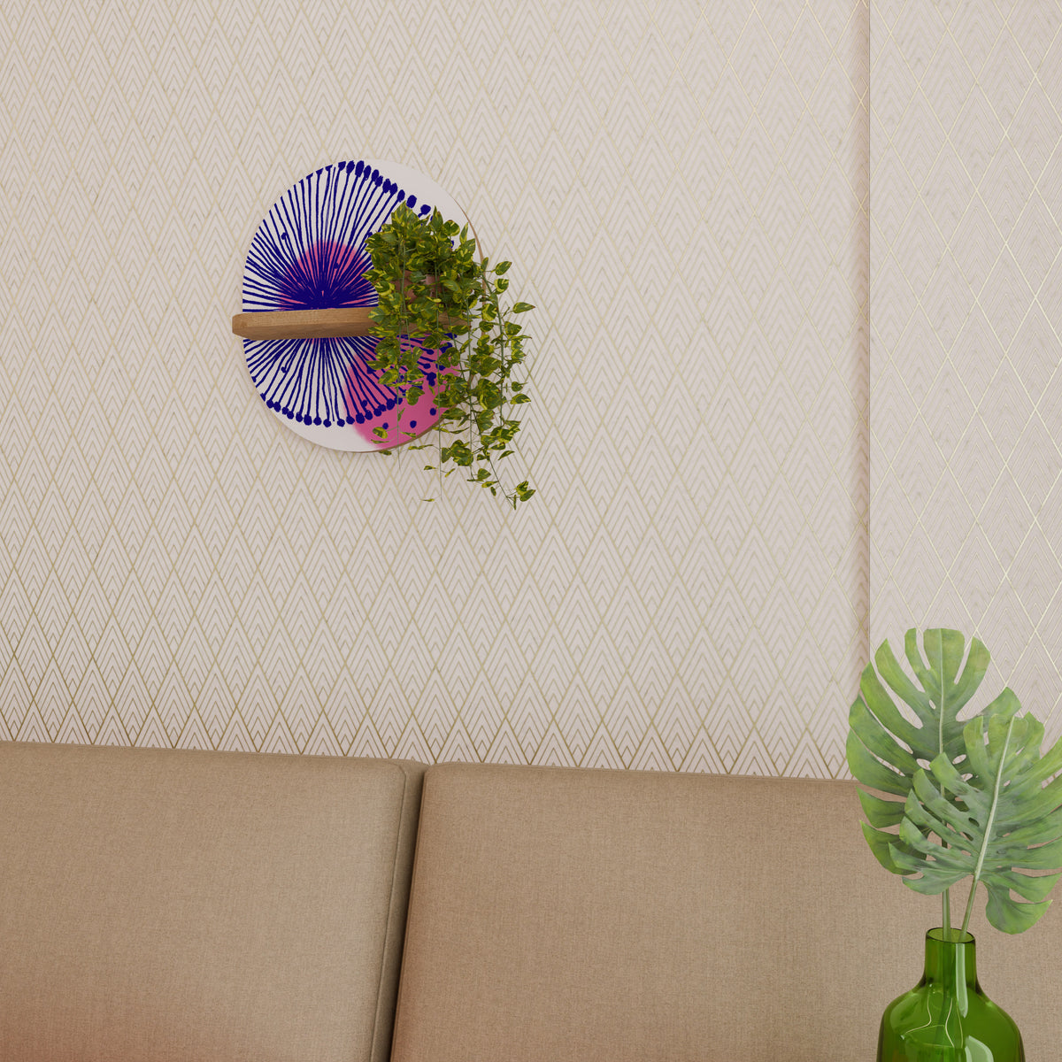 MAGIC NATURE Dekorationshylla