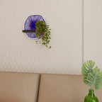 MAGIC NATURE Rund konsthylla i svart finish