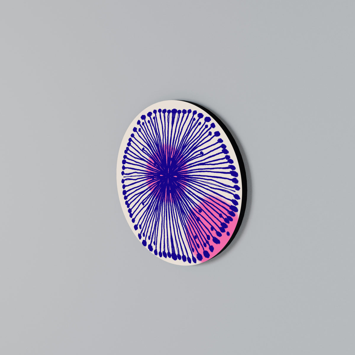 MAGIC NATURE Rund väggdekor