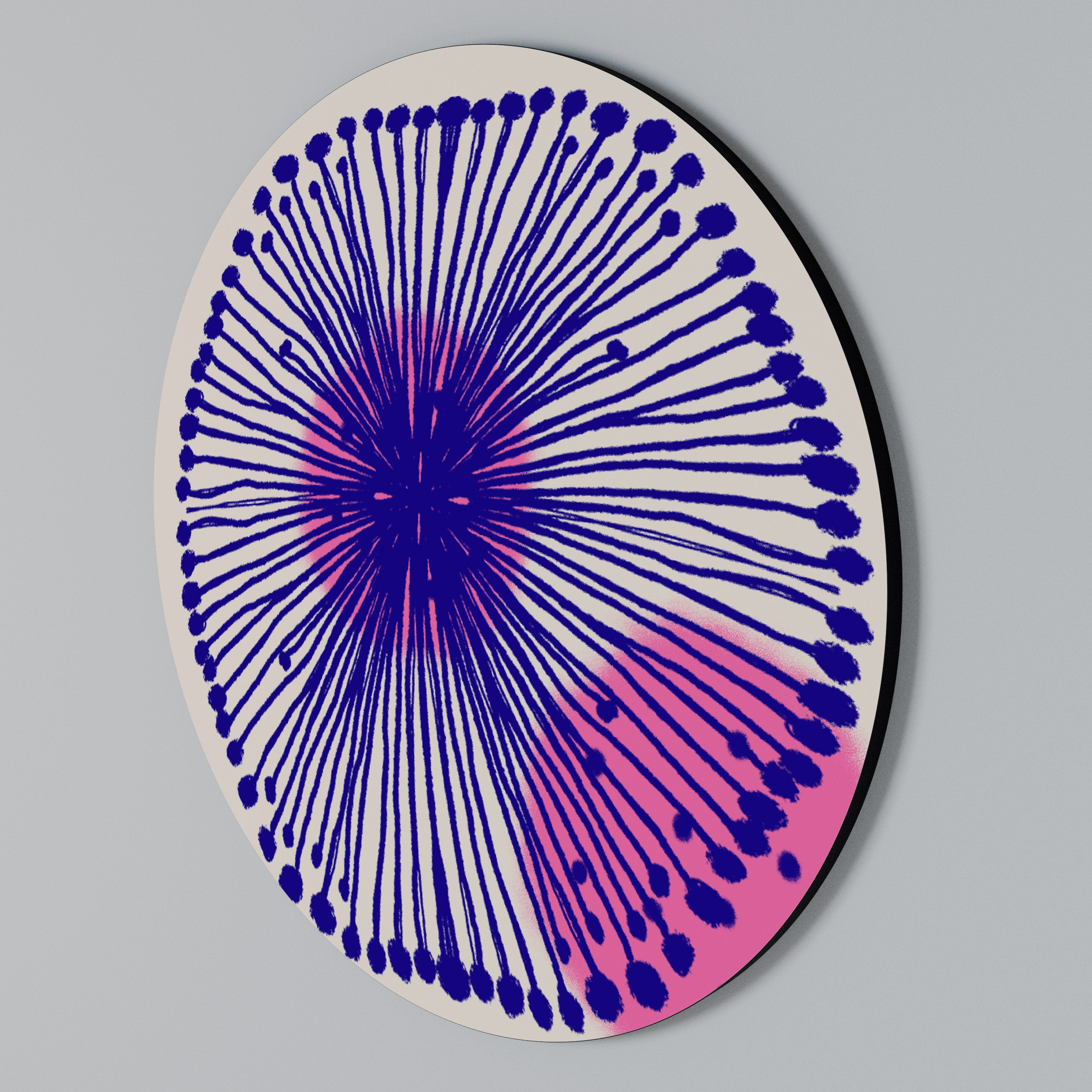 Rund väggdekoration MAGISKT NATUR