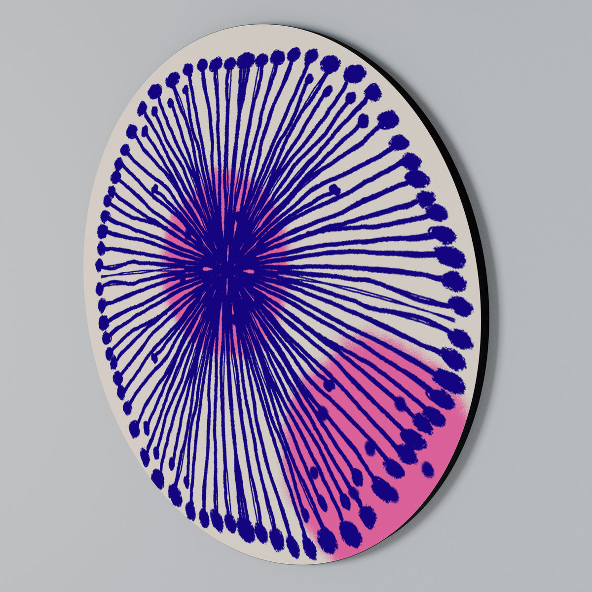 MAGIC NATURE Rund väggdekor