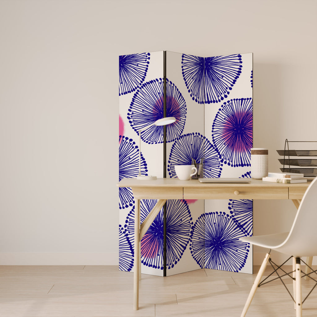MAGIC NATURE Dekorativ rumsavdelare med 3 paneler