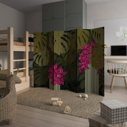 TROPICAL BEAUTY Rumsavdelare 6 paneler
