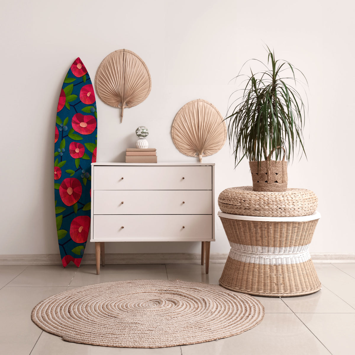 SPRING THOUGHTS Surfboard Decorative Panel