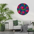 SPRING THOUGHTS Round Wall Art