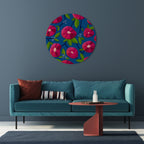 SPRING THOUGHTS Round Wall Art