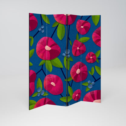 SPRING THOUGHTS Decorative 4-Panel Room Divider