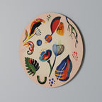 MODERN NATURE Round Wall Art