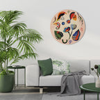 MODERN NATURE Round Wall Art
