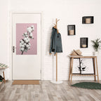 COTTON CLOUDS WHISPER Vertikal affisch med självhäftande mönster