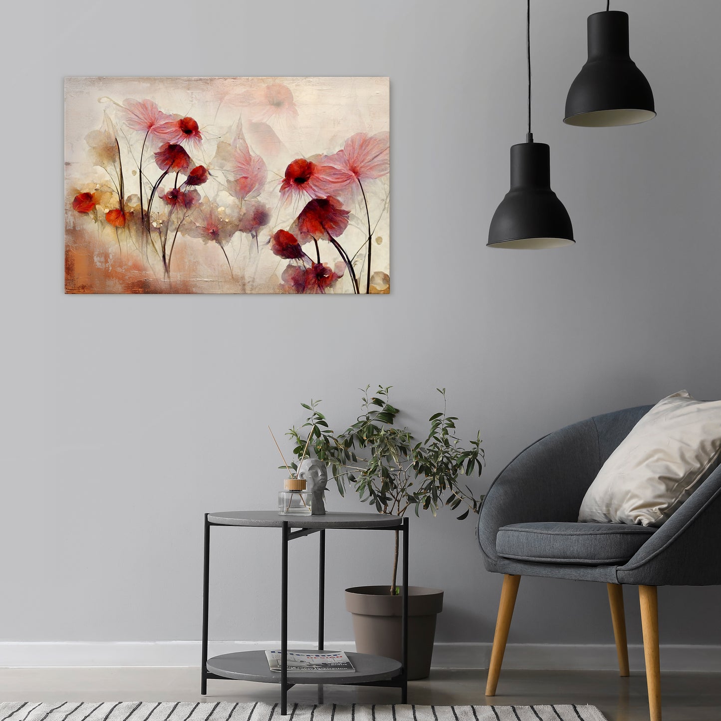 WILD DELICACY Horizontal Canvas Print