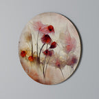 WILD DELICACY Round Wall Art