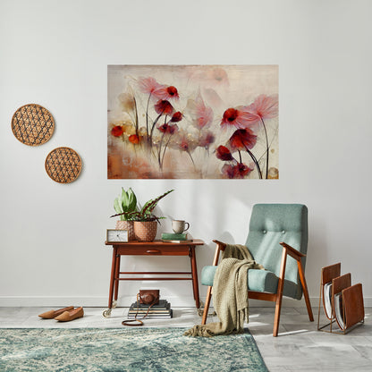 WILD DELICACY Peel and Stick Horizontal Poster