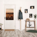 GLOWING MEADOWS AT DUSK Peel and Stick Vertical Poster