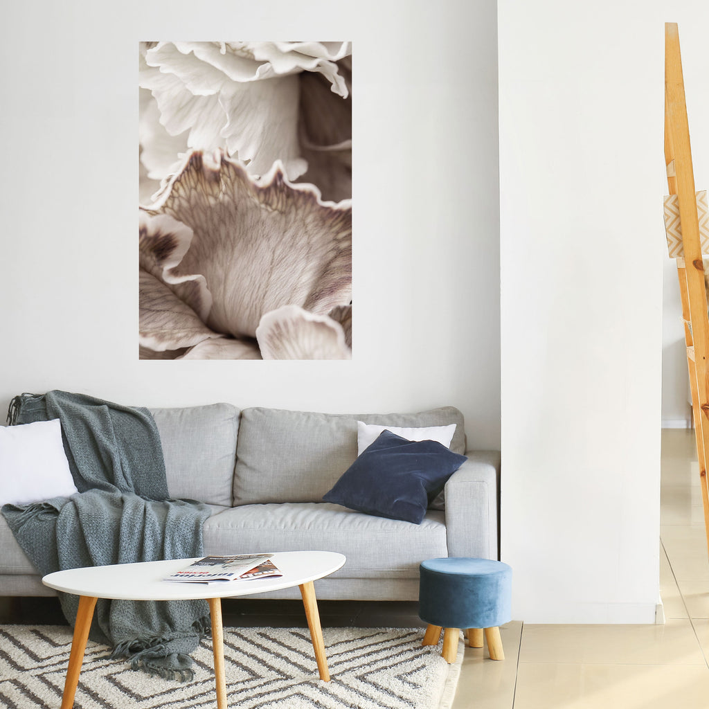 SURREAL BLOOM DANCE Vertikal poster med självhäftande motiv