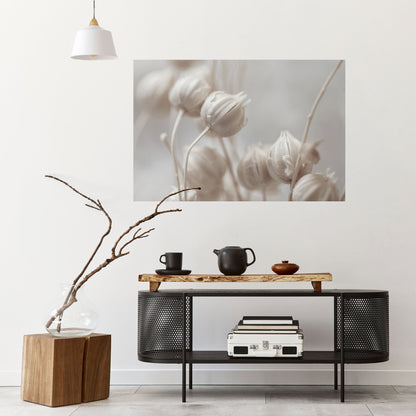 MYSTICAL BOTANICAL BLUSH Peel and Stick Horizontal Poster