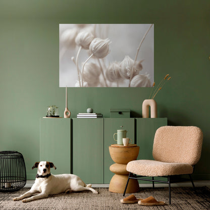 MYSTICAL BOTANICAL BLUSH Peel and Stick Horizontal Poster