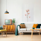 WHISPERS OF PINK Peel and Stick Vertical Poster