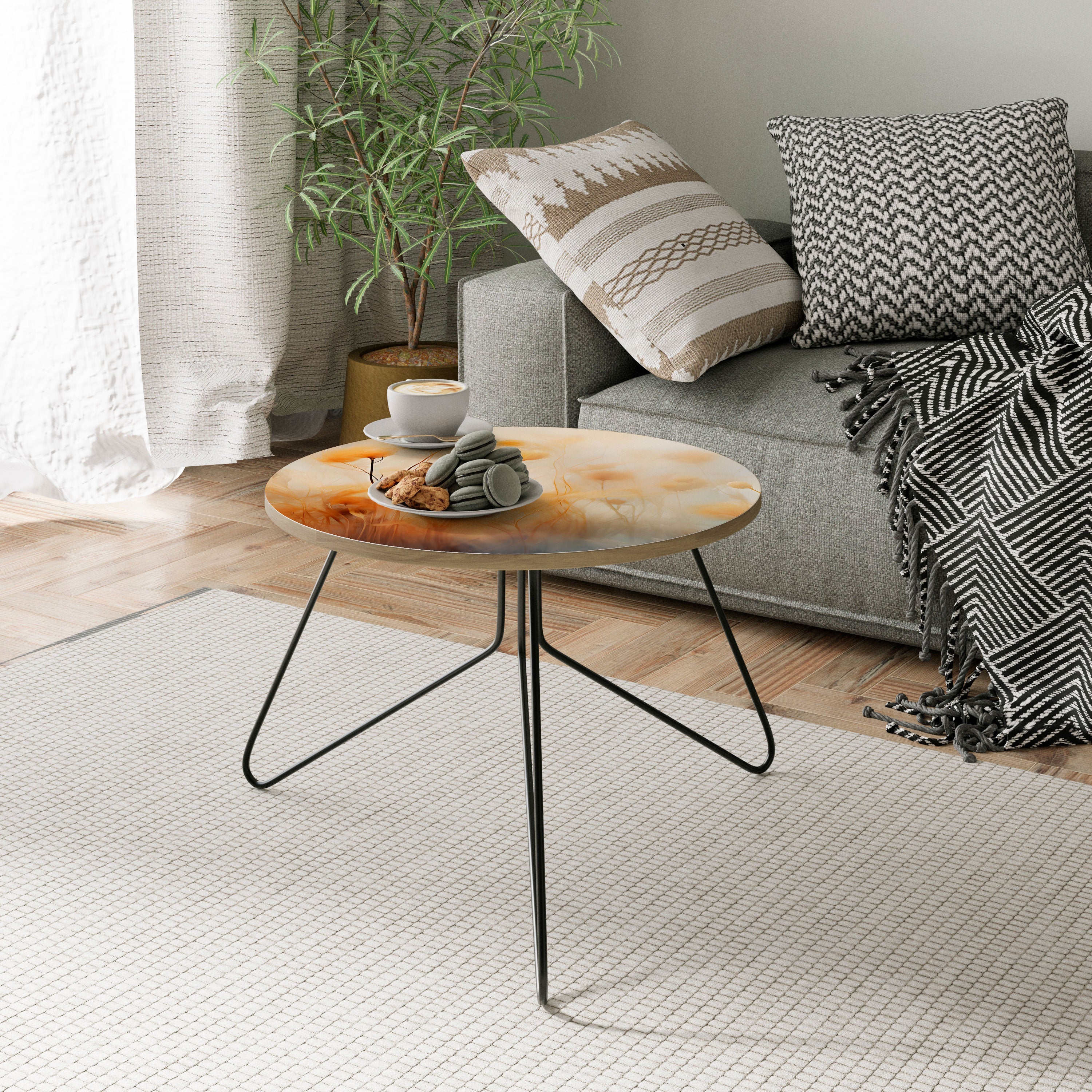 GOLDEN HUE EMBRACE soffbord