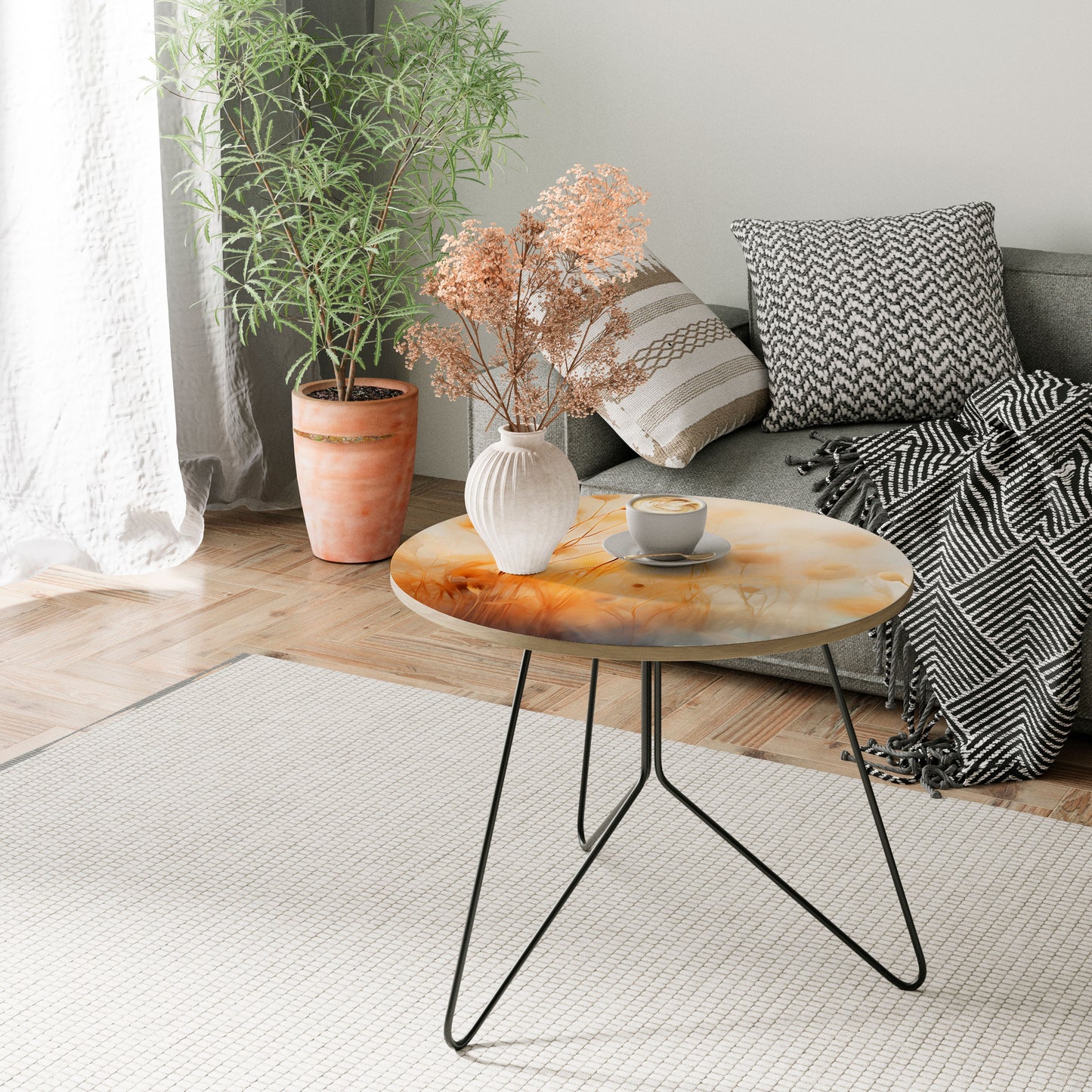 GOLDEN HUE EMBRACE Coffee Table