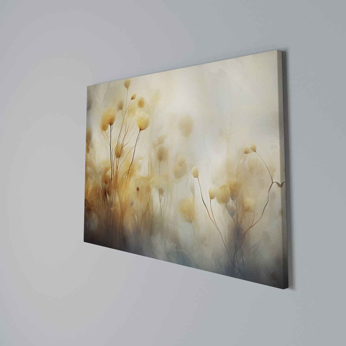 GOLDEN HUE EMBRACE Horizontal Canvas Print