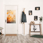 GOLDEN HUE EMBRACE Peel and Stick Vertical Poster